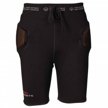 Pantaloni Protecție Enduro - Cross FORCEFIELD PRO SHORT L2 · Negru  - 1