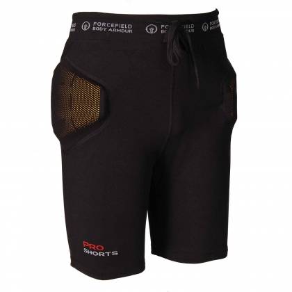 Pantaloni Protecție Enduro - Cross FORCEFIELD PRO SHORT L2 · Negru  - 0