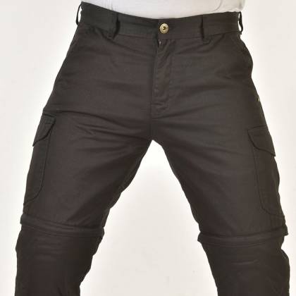 Pantaloni Moto din Textil TRILOBITE 1864 DUAL 2IN1 · Negru  - 1