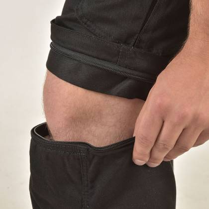 Pantaloni Moto din Textil TRILOBITE 1864 DUAL 2IN1 · Negru  - 2