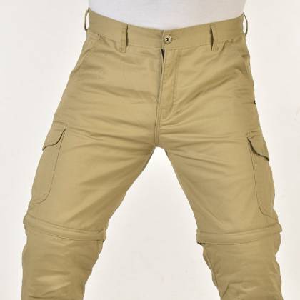 Pantaloni Moto din Textil TRILOBITE 1864 DUAL 2IN1 · Bej  - 11