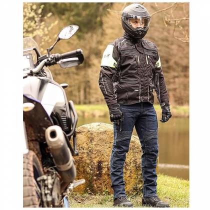 Blugi Moto Slim Fit cu Kevlar TRILOBITE PARADO · Indigo  - 1