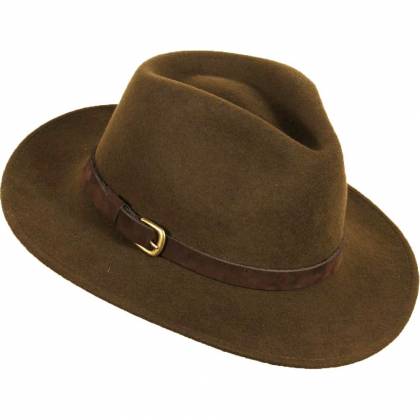 Pălărie Cowboy din Lână WILD WEST MONTERO LODEN · Maro  - 0