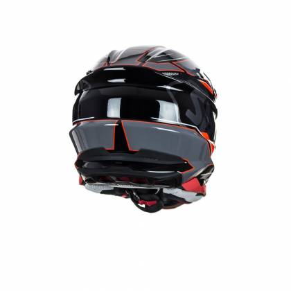 Cască Enduro Off-Road SHOEI VFX-WR Allegiant TC-1 · Negru / Gri / Roșu  - 4