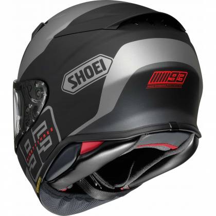 Cască Moto Integrală SHOEI NXR2 MM93 Collection Rush TC-5 · Negru / Gri  - 6