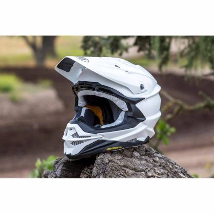 Cască Enduro Off-Road SHOEI VFX-WR Allegiant TC-6 · Negru / Alb  - 10