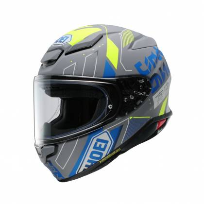 Cască Moto Integrală SHOEI NXR2 Accolade TC-10 · Gri / Albastru  - 7