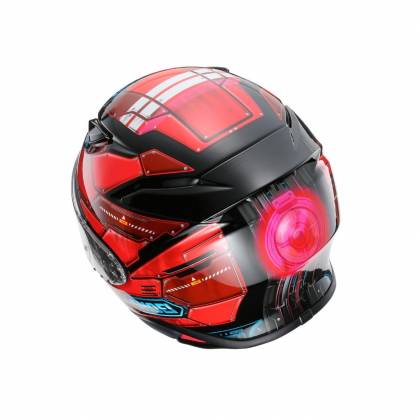 Cască Moto Integrală SHOEI NXR2 Fortress TC-1 · Roșu / Negru  - 7