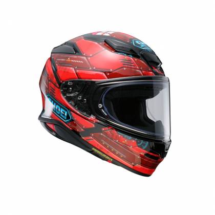 Cască Moto Integrală SHOEI NXR2 Fortress TC-1 · Roșu / Negru  - 4