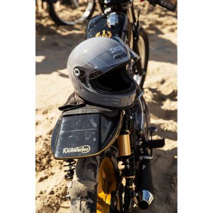 Cască Moto Integrală SHOEI GLAMSTER 06 Bivouac TC-9 · Negru / Alb / Auriu  - 7