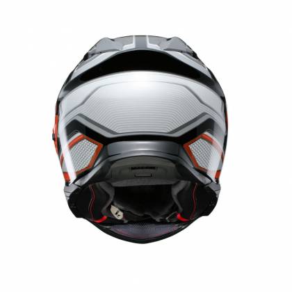 Cască Moto Integrală SHOEI GT-AIR II Notch TC-8 · Negru / Portocaliu / Gri  - 7