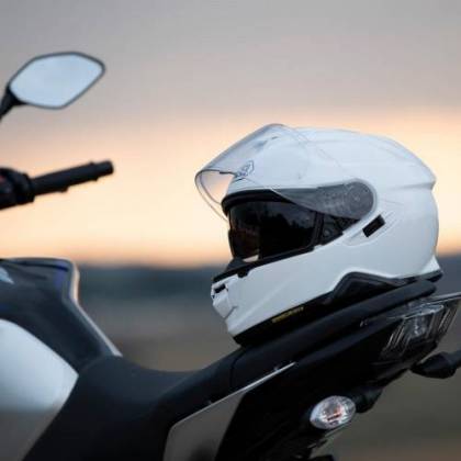 Cască Moto Integrală SHOEI GT-AIR II Notch TC-8 · Negru / Portocaliu / Gri  - 10