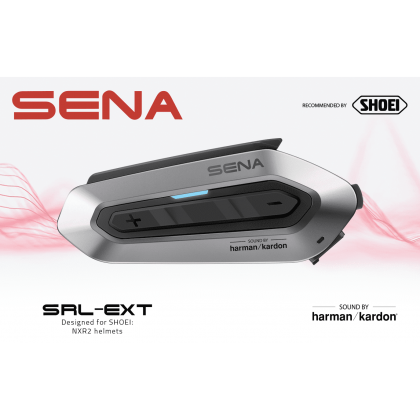 Sistem de Comunicare Moto SENA SRL-EXT, Mesh Intercom & Interfon Bluetooth pentru Shoei NXR2  - 5
