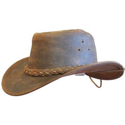 Pălărie Cowboy din Piele Naturală WILD WEST LH22992 