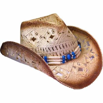 Pălărie Cowboy din Paie WILD WEST SH24305 