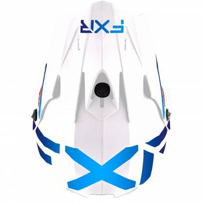 Cască Enduro - Cross Copii FXR RACING LEGION · Alb / Albastru / Roșu  - 4