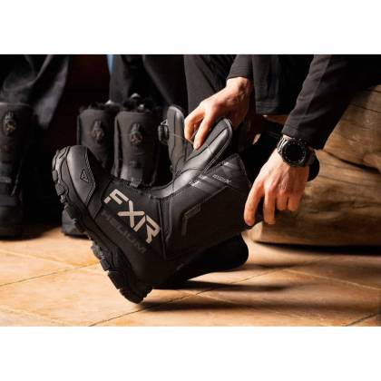 Cizme Snowmobil FXR RACING HELIUM BOA · Negru  - 5