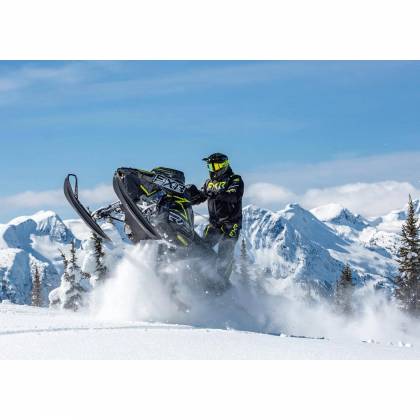 Geacă Snowmobil FXR RACING HELIUM X 2-IN-1 · Negru / Alb  - 6