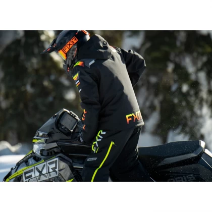 Pantaloni Snowmobil FXR RACING HELIUM LITE · Negru  - 6