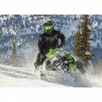 Geacă Snowmobil FXR RACING MAVERICK · Negru / Portocaliu  - 10