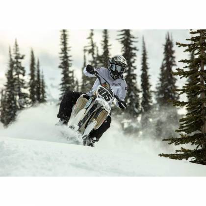 Geacă Snowmobil Damă FXR RACING EDGE · Negru / Albastru  - 4