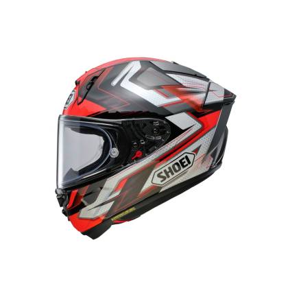 Cască Moto Integrală SHOEI X-SPR PRO Escalate TC-1 · Roșu / Negru / Alb  - 5