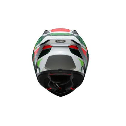 Cască Moto Integrală SHOEI X-SPR PRO Escalate TC-4 · Roșu / Alb / Verde  - 4