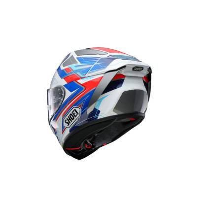 Cască Moto Integrală SHOEI X-SPR PRO Escalate TC-10 · Roșu / Alb / Albastru  - 4