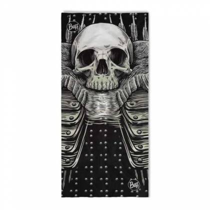 Bandană Tubulară Multifunctională BUFF ORIGINAL ECOSTRETCH N-TRIBE BLACK · Negru / Gri  - 10