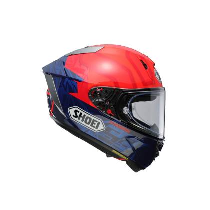 Cască Moto Integrală SHOEI X-SPR PRO Marquez7 TC-1 · Roșu / Albastru  - 6