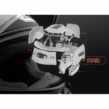 Cască Moto Integrală SHOEI X-SPR PRO Marquez7 TC-1 · Roșu / Albastru  - 14