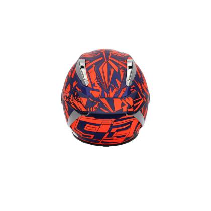 Cască Moto Integrală SHOEI X-SPR PRO Marquez Dazzle TC-10 · Albastru / Roșu  - 4