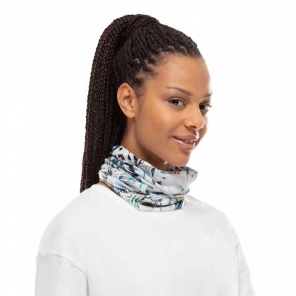 Bandană Tubulară Multifunctională BUFF COOLNET UV+ IPE MULTI · Alb / Albastru  - 4
