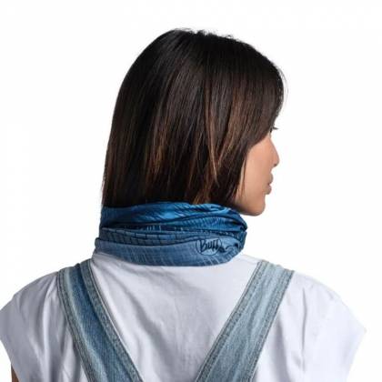 Bandană Tubulară Multifunctională BUFF COOLNET UV+ KEREN STONE BLUE · Albastru  - 4