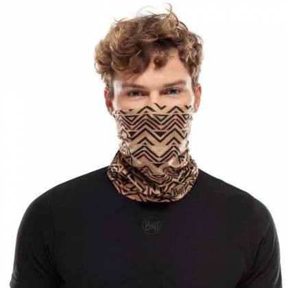 Bandană Tubulară Multifunctională BUFF COOLNET UV+ AXIAL NUT · Maro  - 4