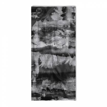 Bandană Tubulară Multifunctională BUFF ORIGINAL ECOSTRETCH GEOELENS BLACK · Negru / Gri  - 5