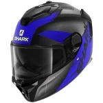 Cască Moto Integrală SHARK SPARTAN GT BCL. MICR. ELGEN MAT · Negru Mat / Albastru