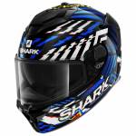 Cască Moto Integrală SHARK SPARTAN GT BCL. MICR. E-BRAKE · Negru / Albastru / Galben