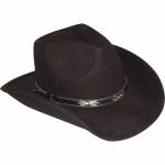 Pălărie Cowboy din Lână WILD WEST HUT43308 · Maro