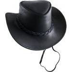 Pălărie Cowboy din Piele WILD WEST LH22990 · Negru