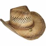 Pălărie Cowboy din Paie WILD WEST SH24407 · Galben