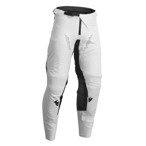 Pantaloni Enduro - Cross THOR PULSE MONO 2023 · Alb / Negru 