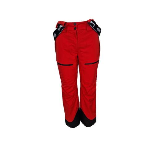 Pantaloni Outdoor / Schi Damă STRINDBERG 5140/3 3S DERMIZAX · Roșu / Negru 