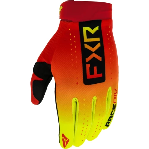Mănuși Enduro Copii FXR RACING REFLEX MX · Roșu / Galben 