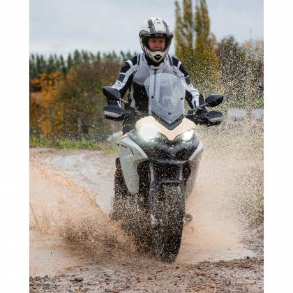 Geacă Moto de Vară din Textil RICHA AIRSTORM WP · Gri / Negru  - 8