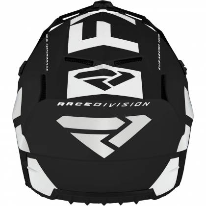 Cască Enduro - Cross - Snowmobil FXR RACING CLUTCH EVO LE · Negru / Alb  - 4