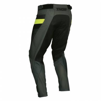 Pantaloni Enduro - Cross THOR PULSE RACER · Verde / Verde-Fluo  - 1