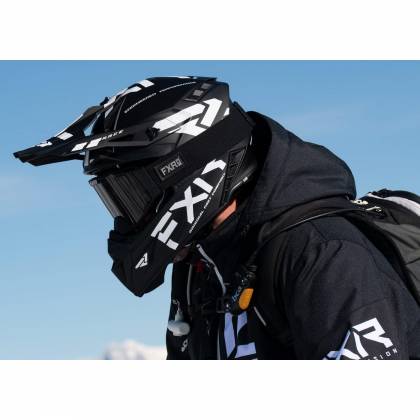 Cască Enduro - Cross - Snowmobil FXR RACING HELIUM PRIME 2023 · Negru  - 5