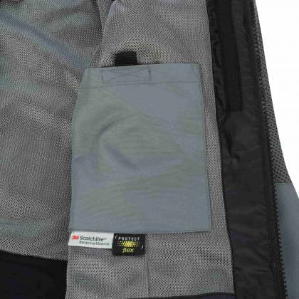 Geacă Moto Damă de Vară din Textil BERING LADY MALIBU · Gri  - 4