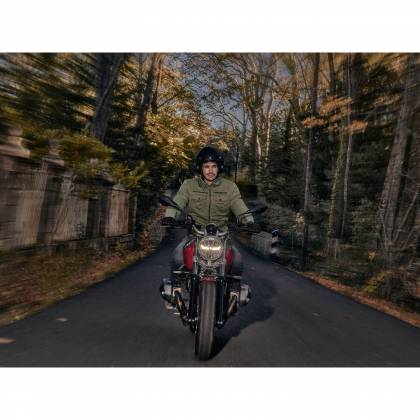 Geacă Moto din Textil SEGURA PATROL · Albastru  - 10